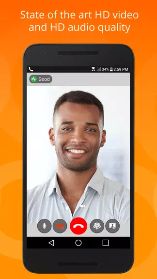 Bria Mobile: VoIP Softphone Capture d'écran 3