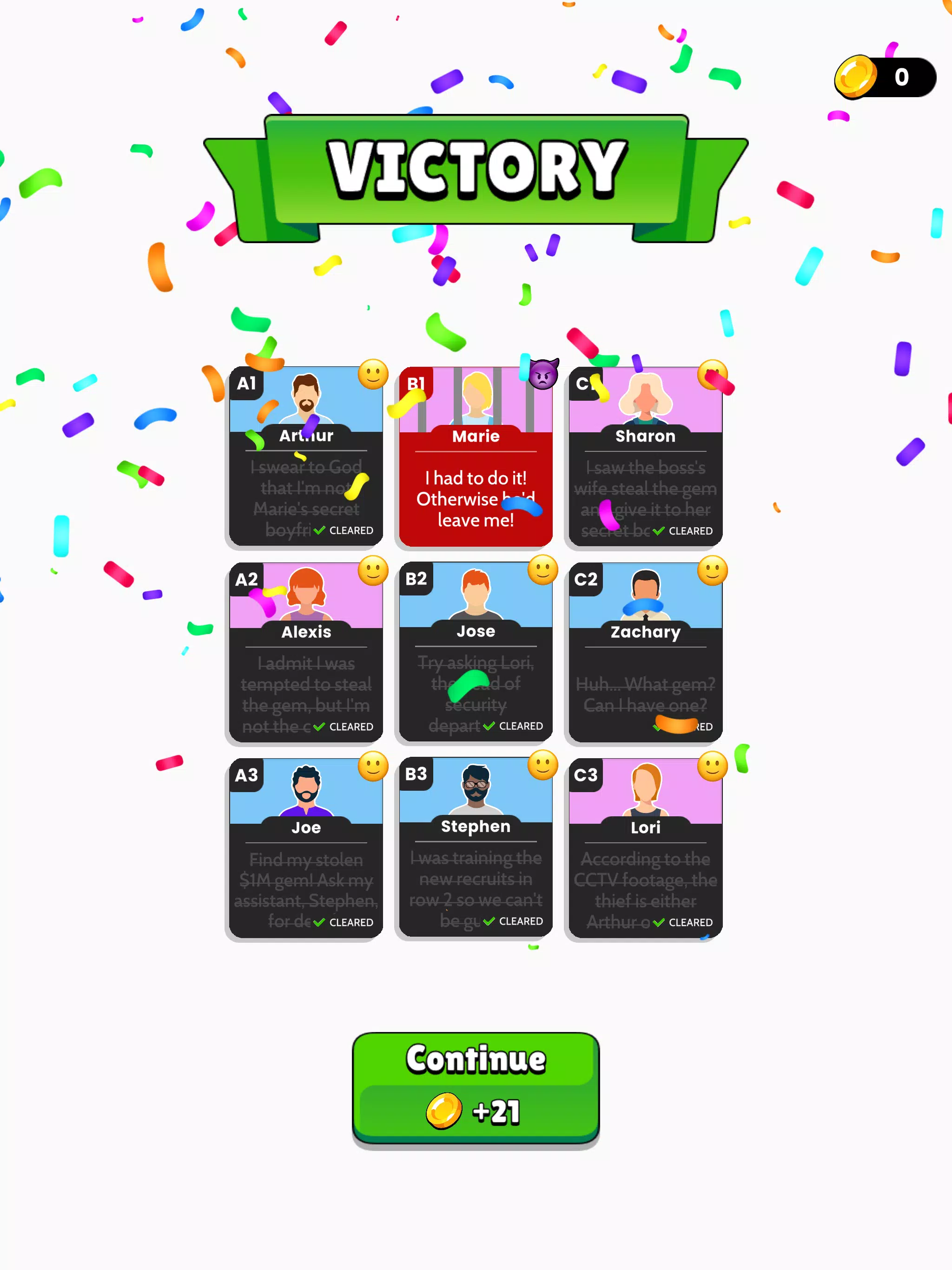 Clue Master - Logic Puzzle Скриншот 3
