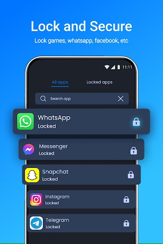 AHLock - Fingerprint App Lock Capture d'écran 1