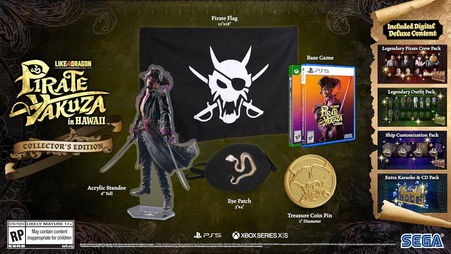 Like a Dragon: Pirate Yakuza in Hawaii Collector's Edition