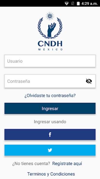 CNDH Informa Скриншот 2