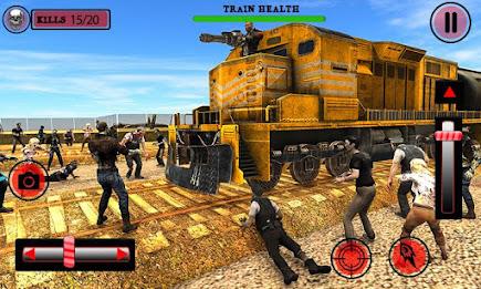 US Army Train Zombie Shooting Tangkapan skrin 1