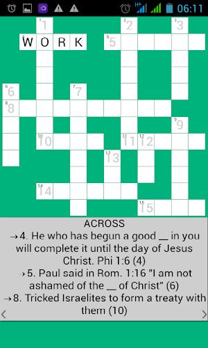 Bible Crossword स्क्रीनशॉट 3