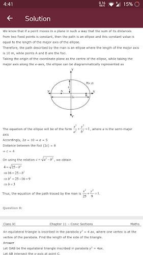 Schermata Class 11 Maths Solution NCERT 3