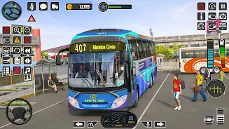 City Coach Bus Driving 2023 Captura de pantalla 4