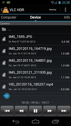 VLC HD Remote (+ Stream)應用截圖第2張