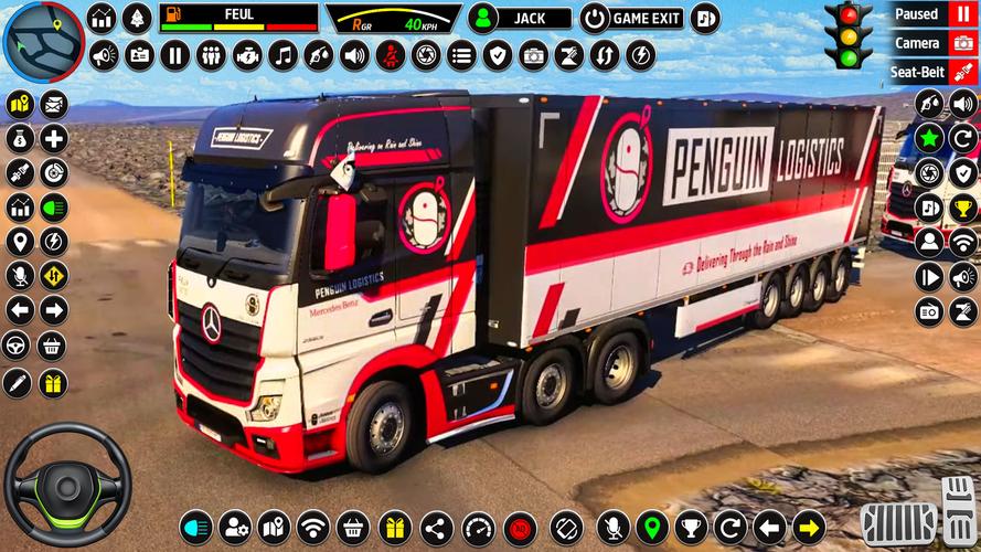 US Truck Driving 3D Truck Game Screenshot 2