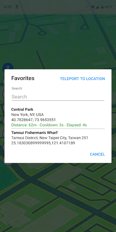Fake GPS Location-GPS JoyStick Screenshot 2