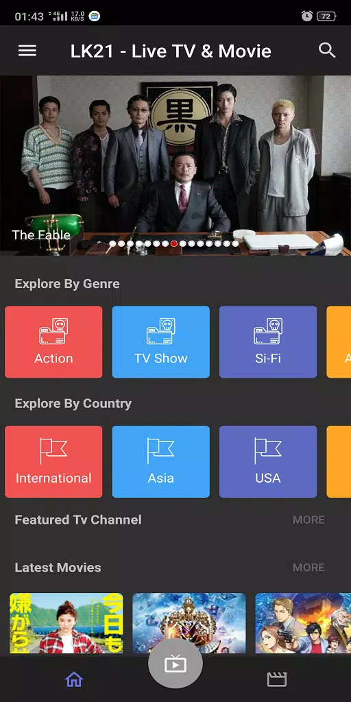 LK21 XXI - Live TV,  Movie  & Drama HD Sub Indo Screenshot 2