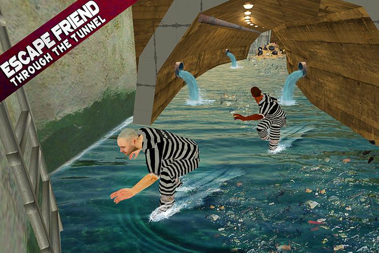 Police Vs Prisoner Escape jail स्क्रीनशॉट 3