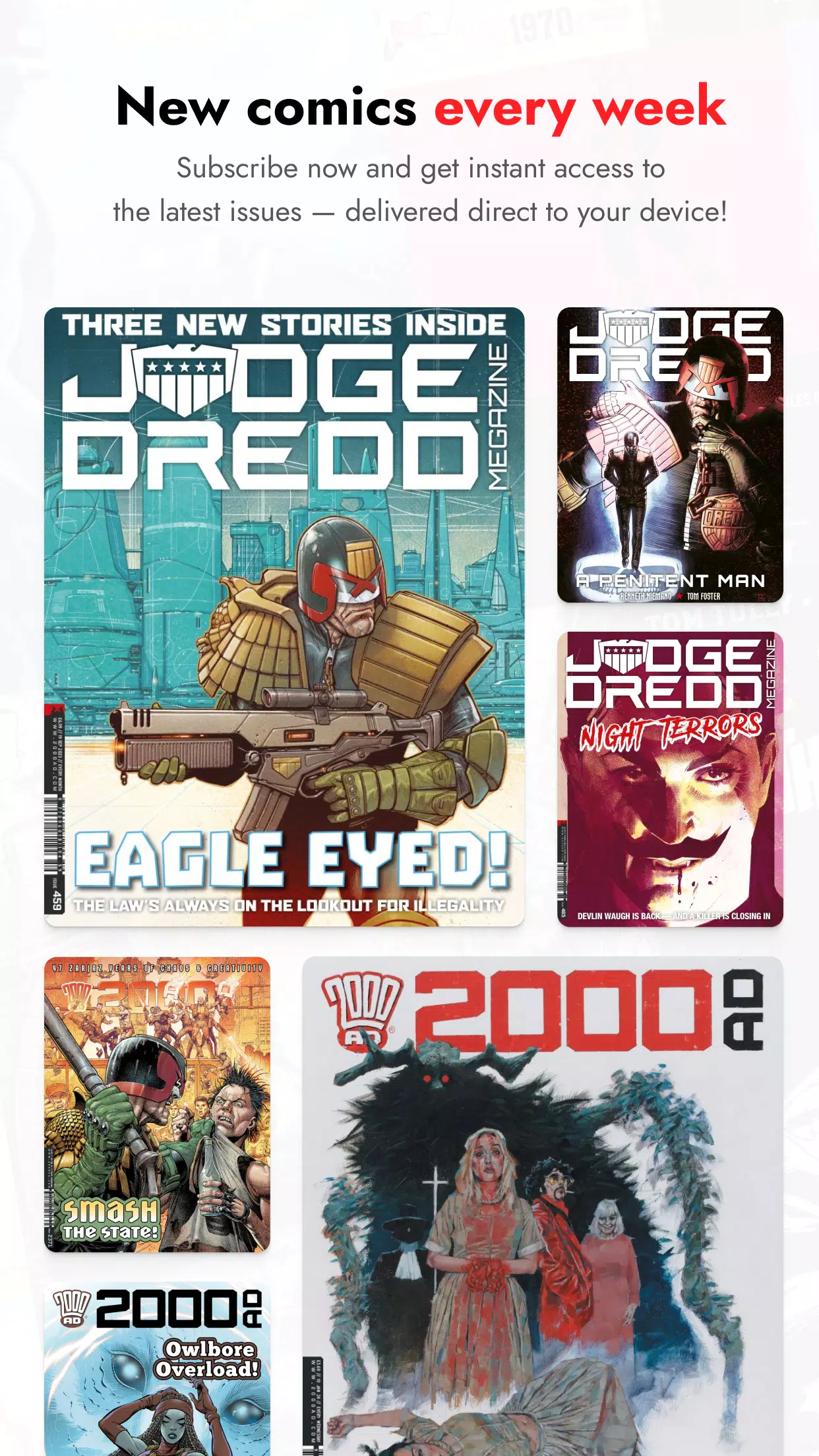 2000 AD Comics and Judge Dredd应用截图第4张