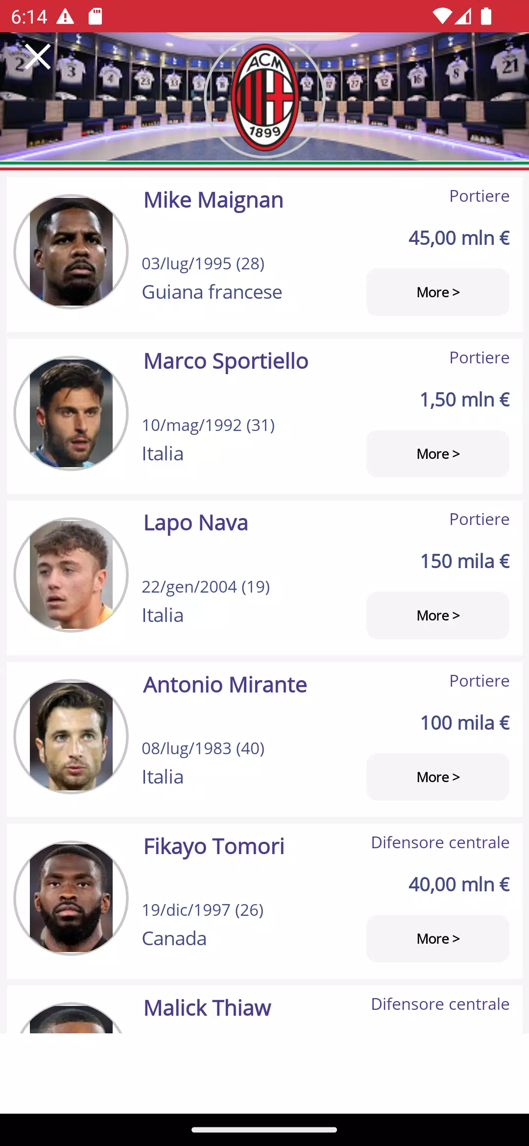 Football Serie A Calcio Italy应用截图第4张