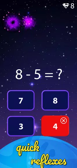 Quick Math Flash Cards Capture d'écran 3