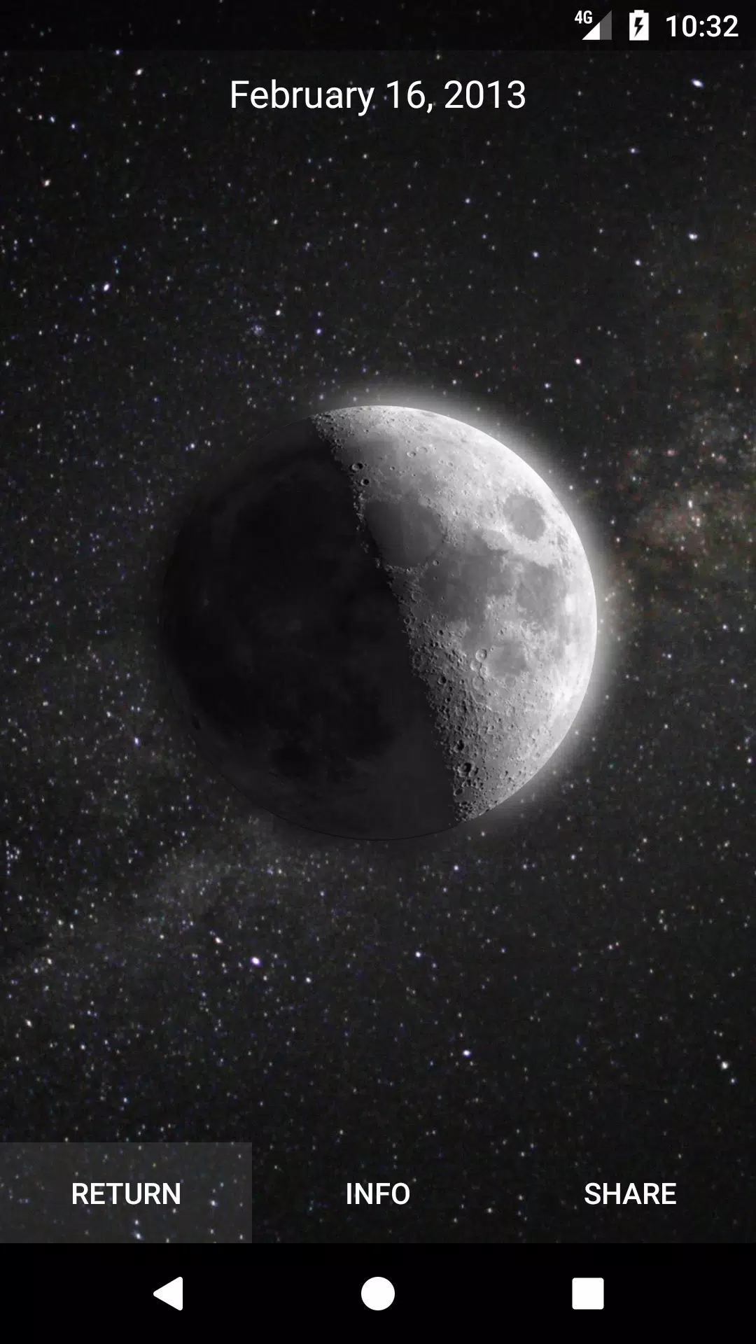 MOON - Current Moon Phase Ekran Görüntüsü 4