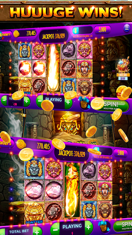 Slots! Azetc Gold Treasures Vegas Slot machines スクリーンショット 3