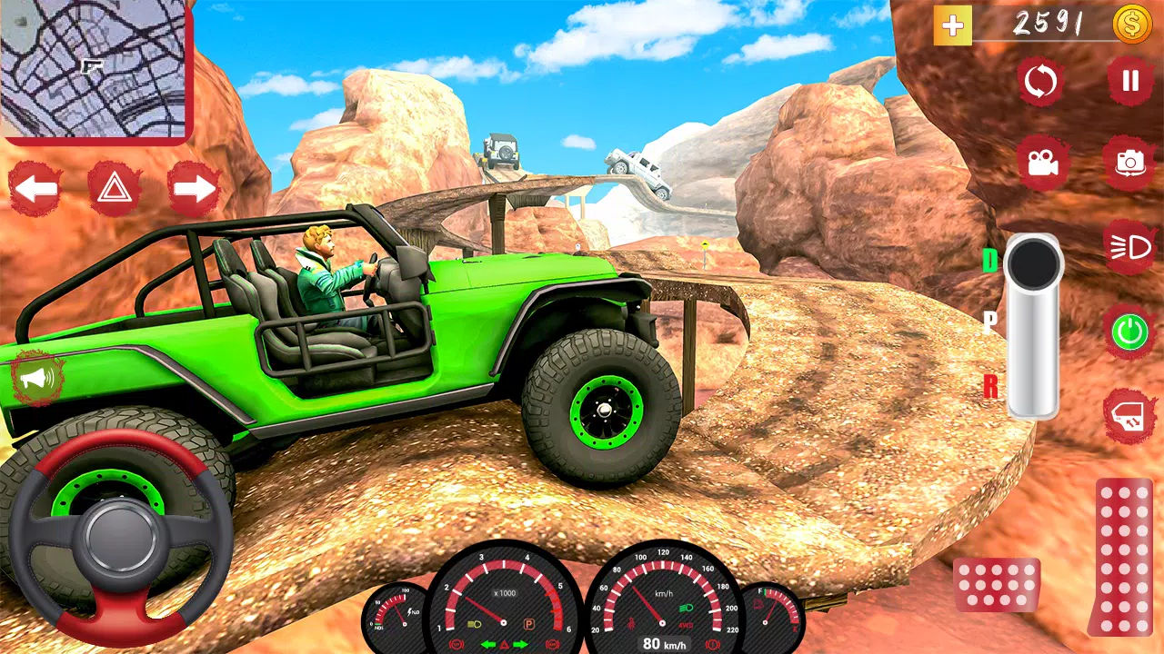 Mud Jeep Mud Driving Simulator 스크린샷 1