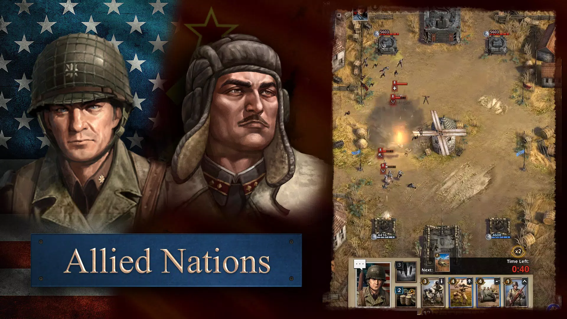 Road to Valor: World War II ဖန်သားပြင်ဓာတ်ပုံ 1