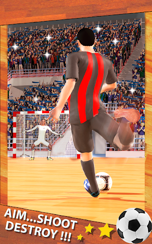 Shoot Goal - Indoor Soccer Captura de pantalla 1