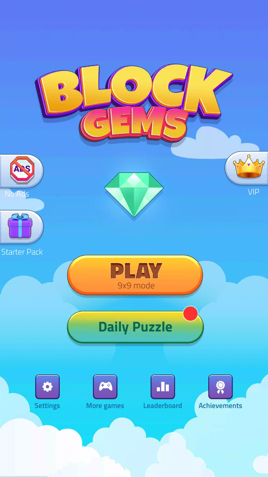 Block Puzzle - Gems Adventure ภาพหน้าจอ 1