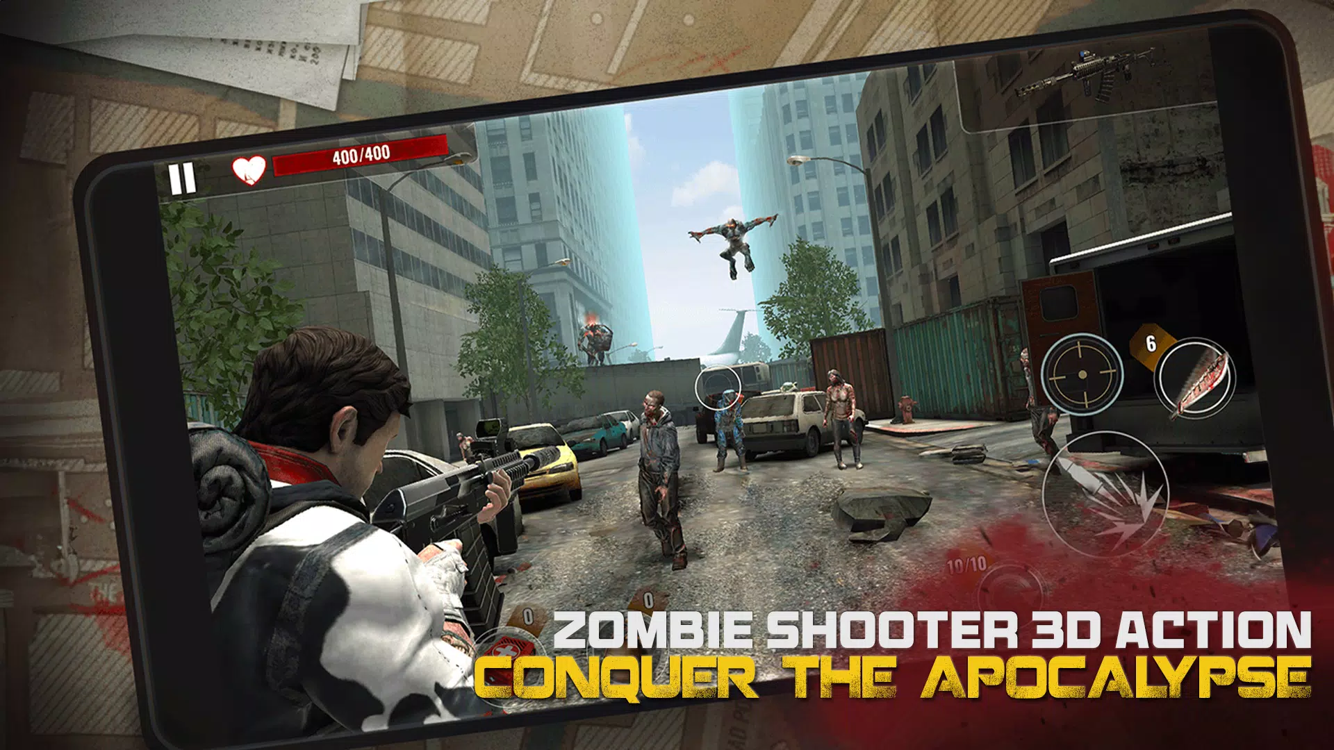 Zombie Shooter 3D Tangkapan skrin 2