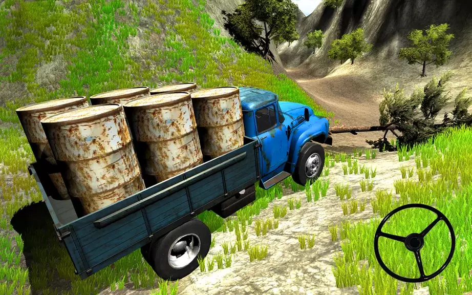 Offroad Pickup Truck Simulator Tangkapan skrin 3