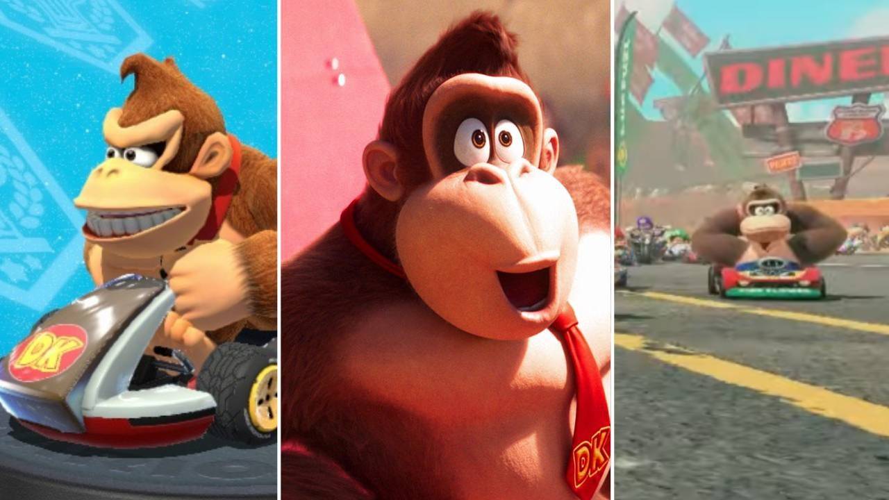 Donkey Kong в Mario Kart 8, Animated Film и Mario Kart 9