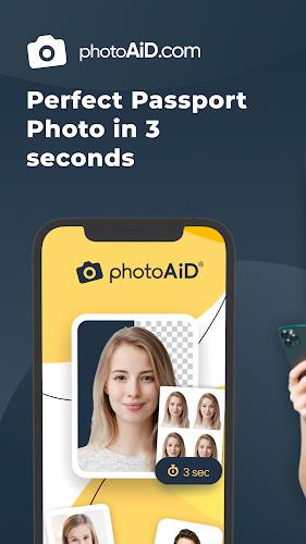 Passport Photo Maker & Editor mod Ảnh chụp màn hình 1