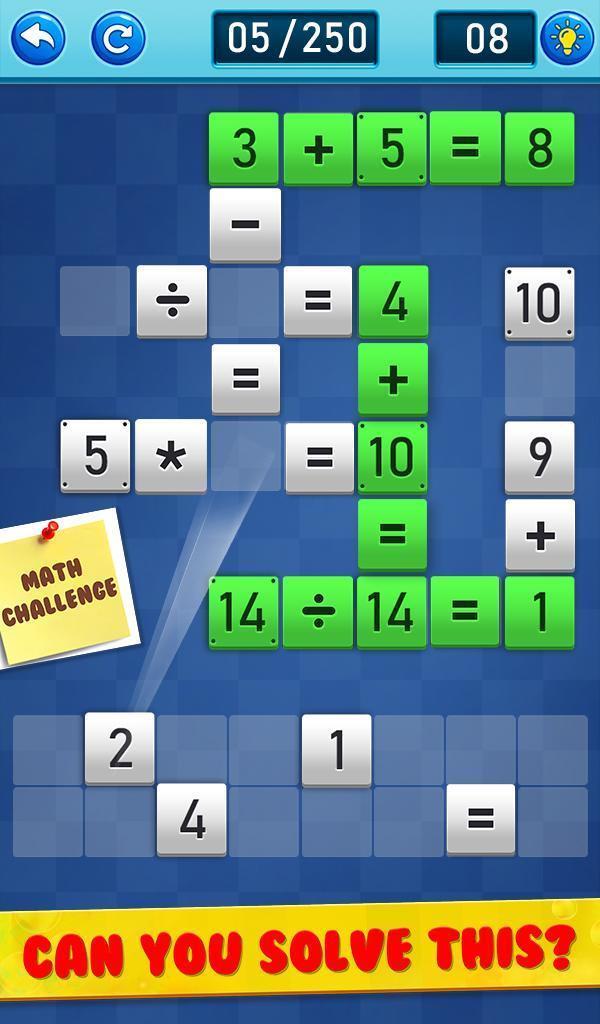 Math Puzzle Game - Math Pieces Ảnh chụp màn hình 2