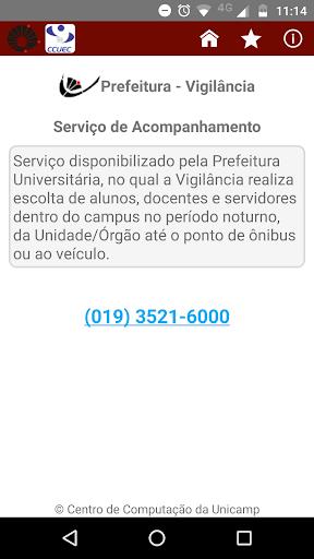 UNICAMP Serviços スクリーンショット 2