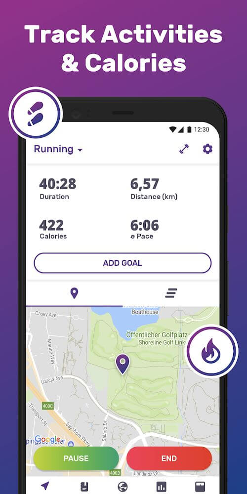 Running Tracker App - FITAPP應用截圖第2張