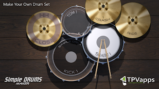 Drums Maker: Drum simulator Schermafbeelding 1