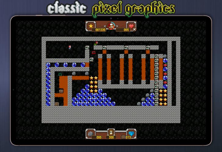 Catacombs: Arcade pixel maze Скриншот 3