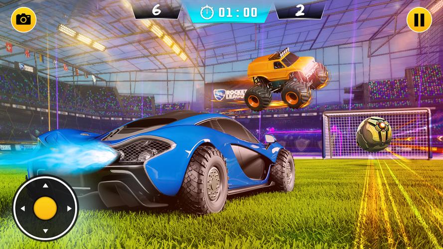 Rocket Car Racing Games 3D Скриншот 1