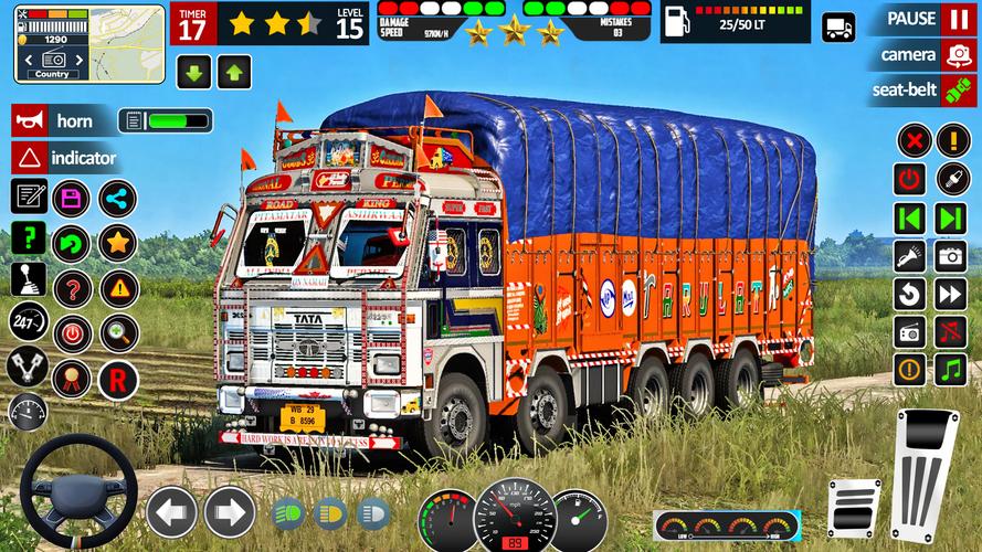 Indian Lorry Truck Driving 3d Скриншот 3