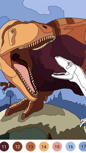 Enciclopedia de colores Dino Captura de pantalla 3