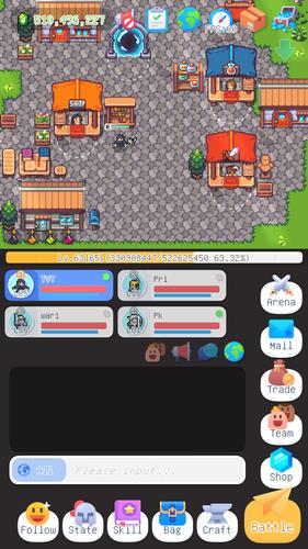 TinyWorld-Idle mmorpg Capture d'écran 2