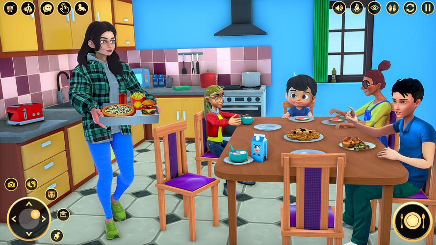Mom Simulator Family Games 3D 스크린샷 2