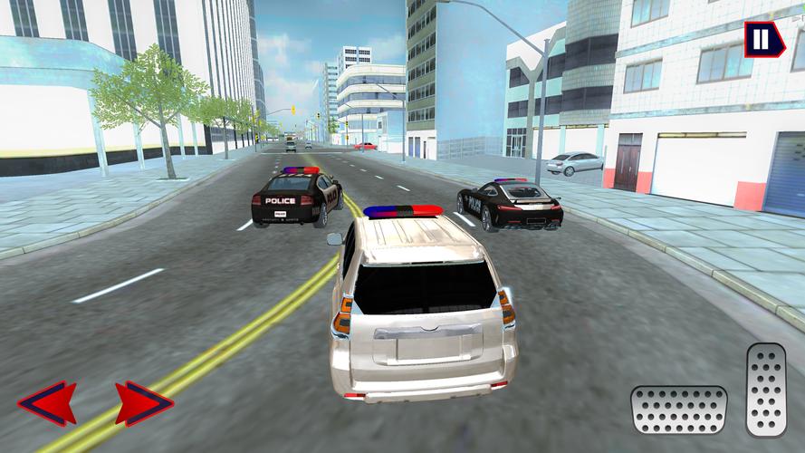 US Police Prado: City Car Screenshot 3