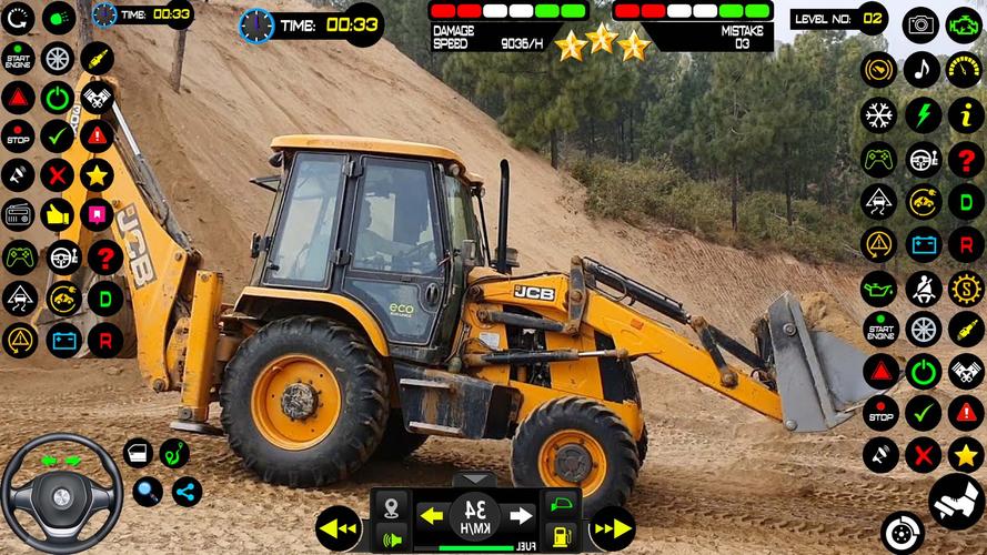 Real Snow Excavator - JCB Ảnh chụp màn hình 4