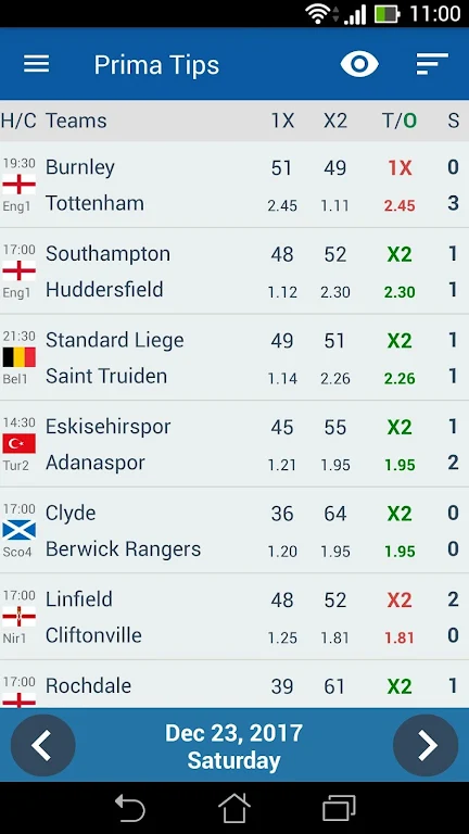Football Predictions PrimaTips ဖန်သားပြင်ဓာတ်ပုံ 4