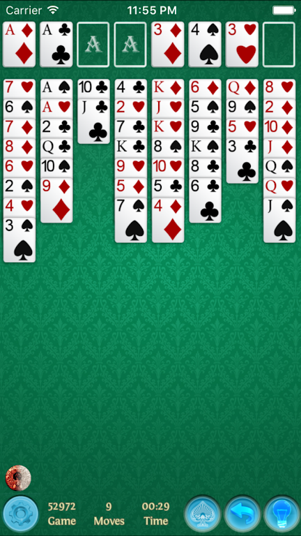 FreeCell Premium Captura de pantalla 1