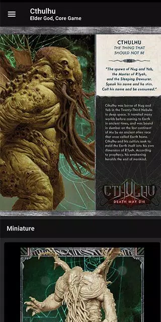 Cthulhu: Death May Die Codex+ 스크린샷 1