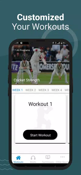 Cricket Strength & Power ဖန်သားပြင်ဓာတ်ပုံ 3
