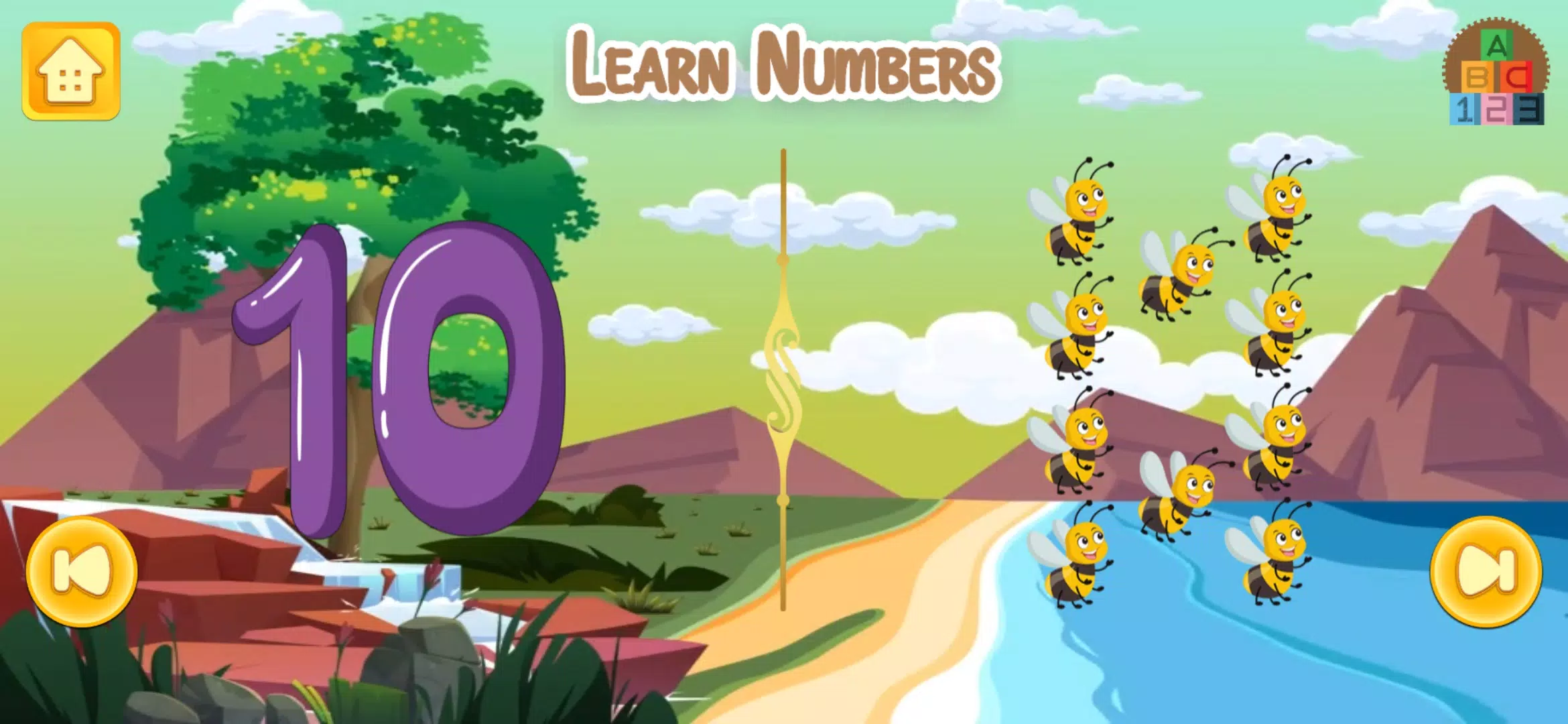 Learn numbers and letters Zrzut ekranu 3