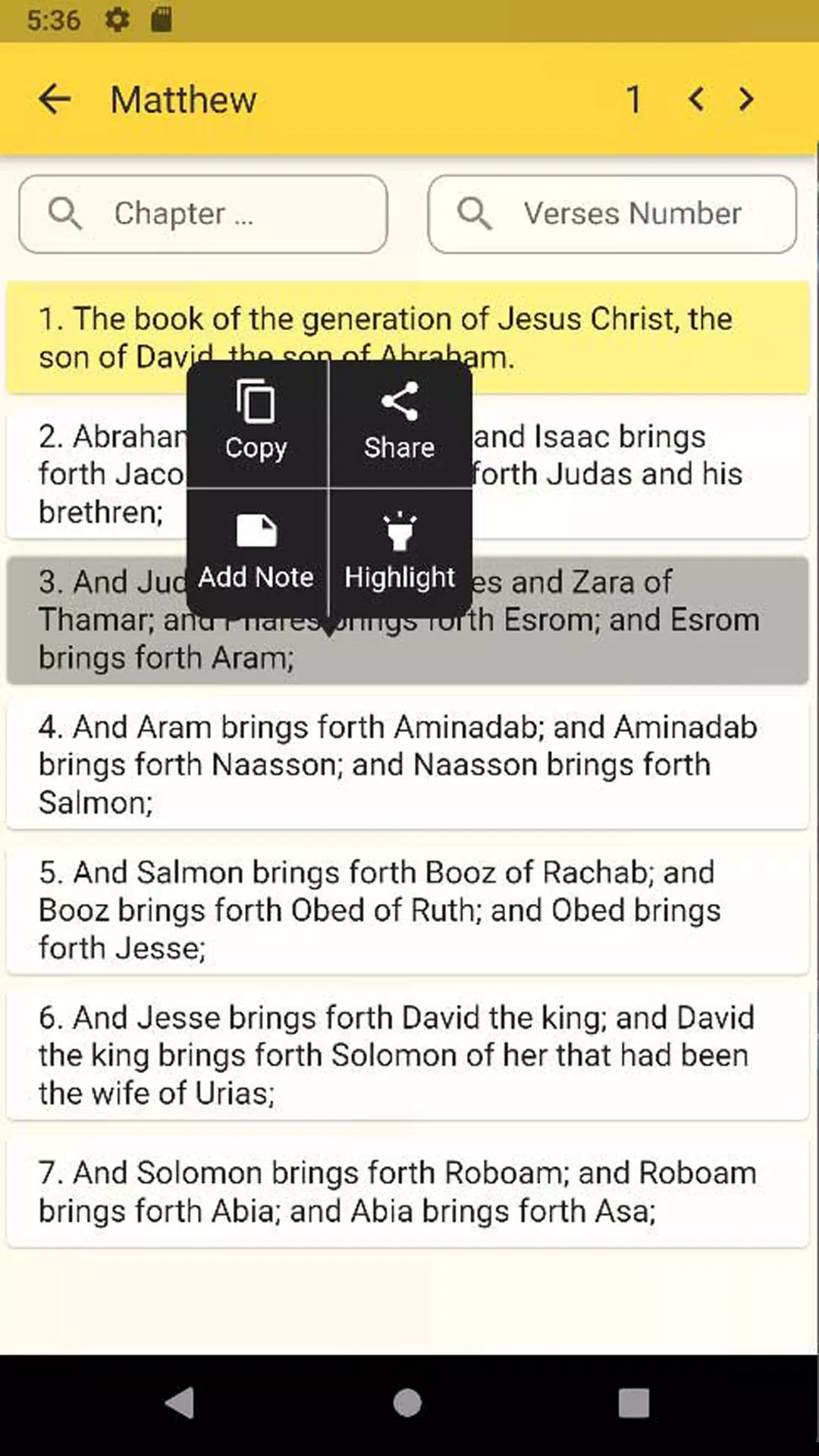 Zulu Bible IBHAYIBHELI Screenshot 3