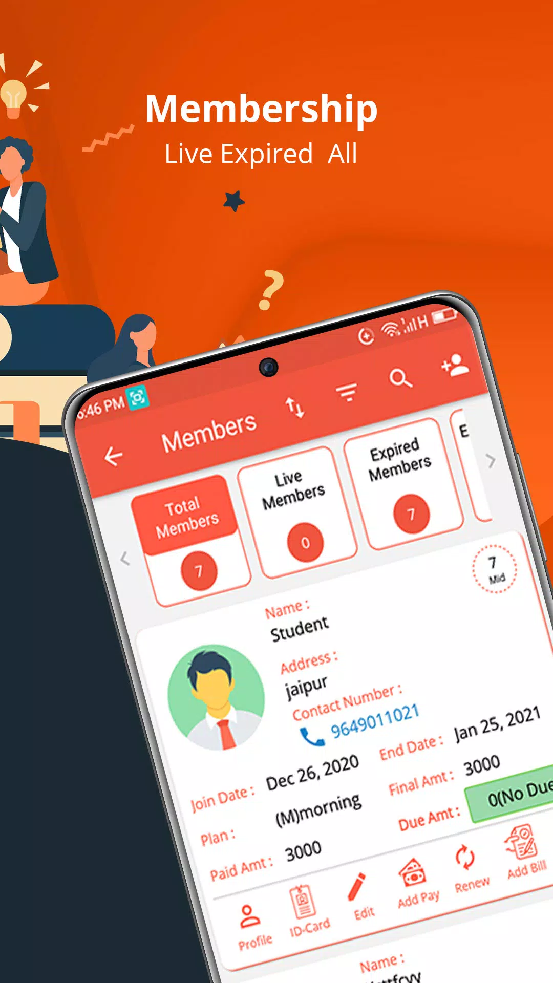 Schermata GoLibrary Library Manager App 4