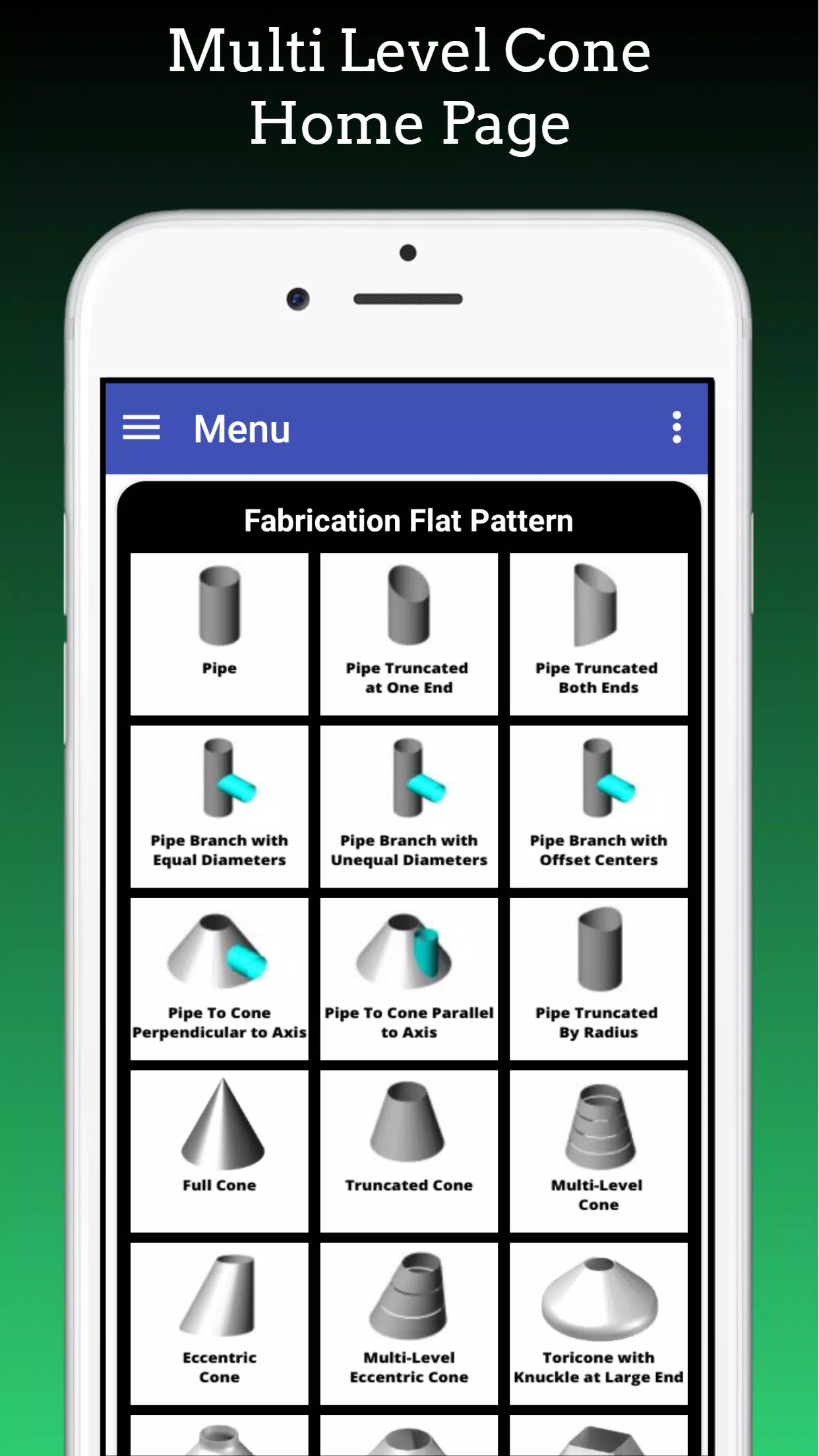 Fabrication Flat Pattern Ekran Görüntüsü 1