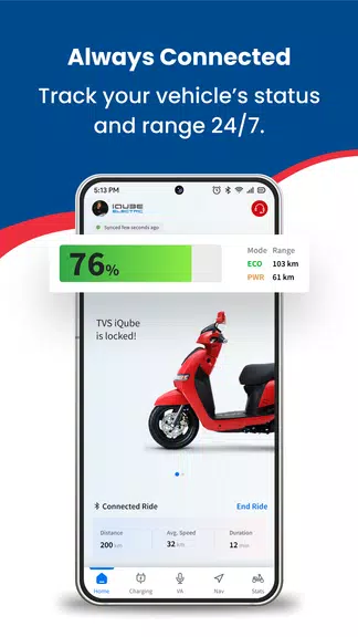 Schermata TVS Connect 2