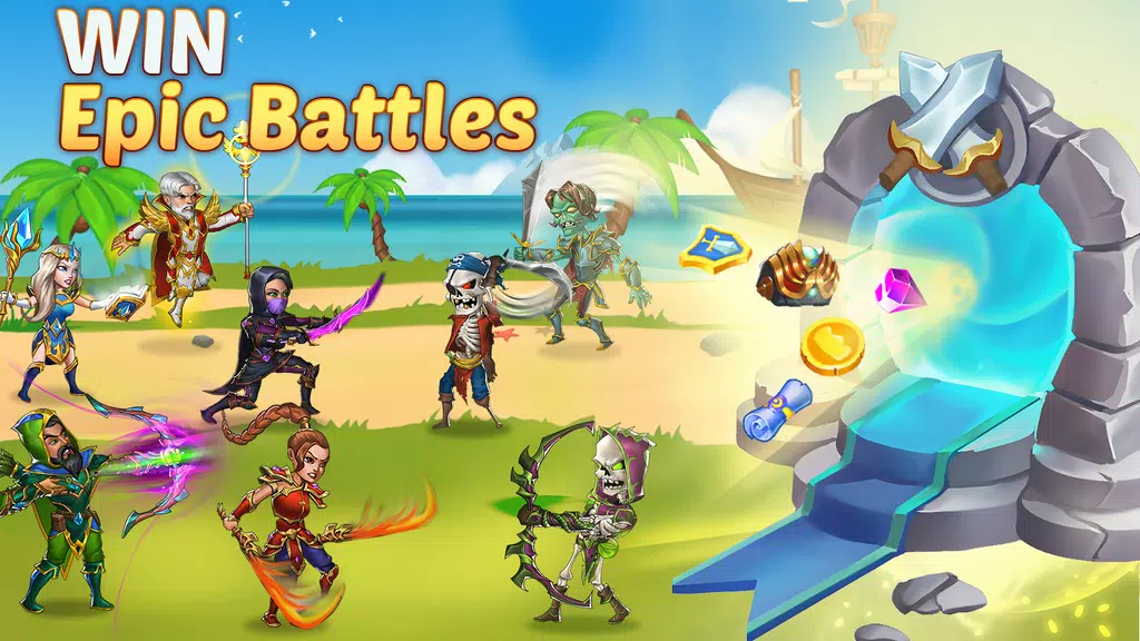 Schermata Firestone: An Idle Clicker RPG 1