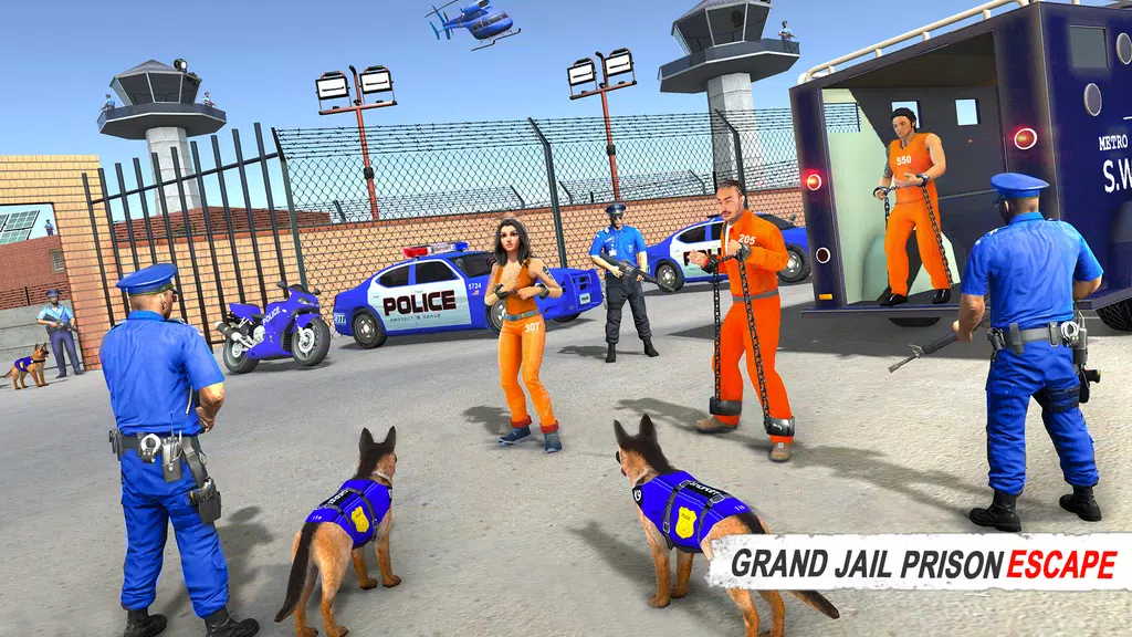 Grand Jail Prison Escape Game ภาพหน้าจอ 1